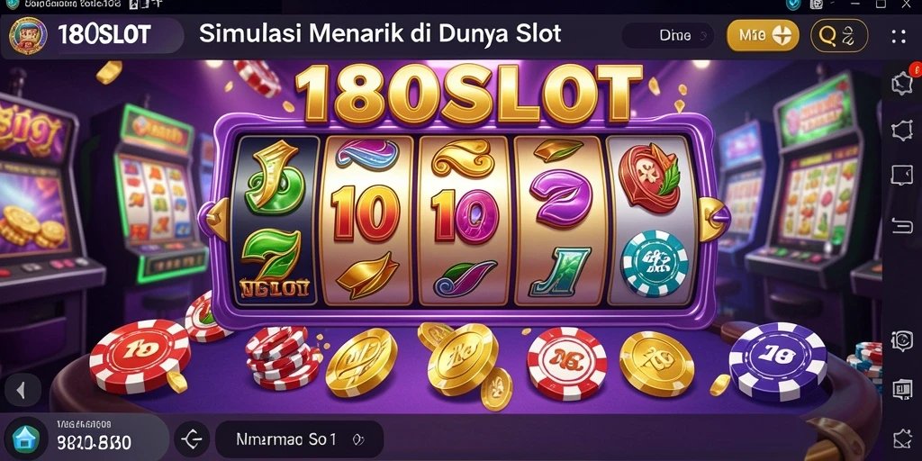Tampilan gameplay slot yang seru dan interaktif dari 180SLOT.