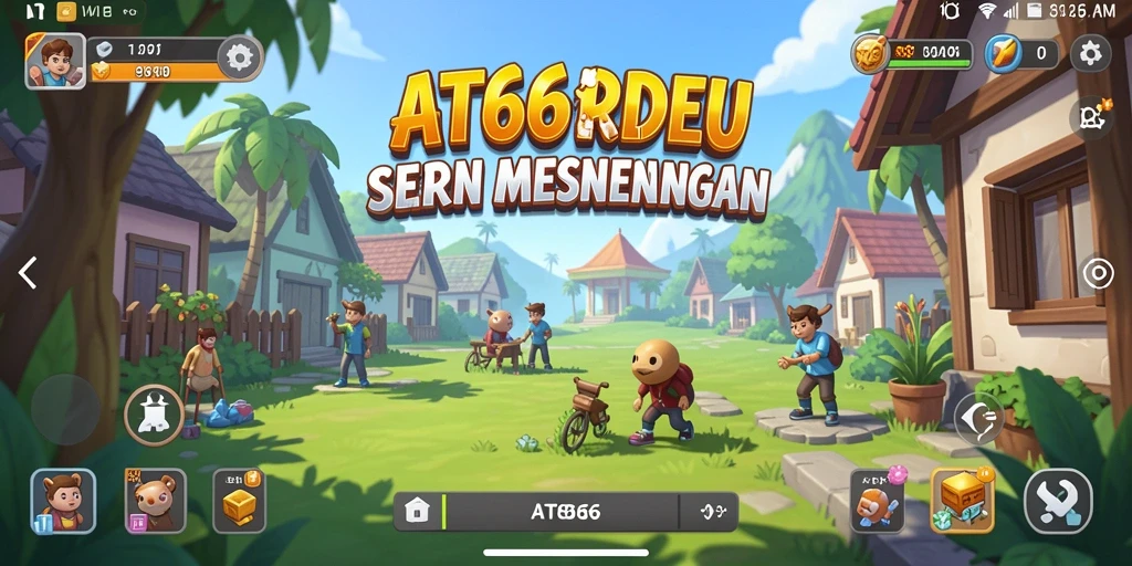 Tampilan gameplay AT866 yang menampilkan aksi Idle yang seru.