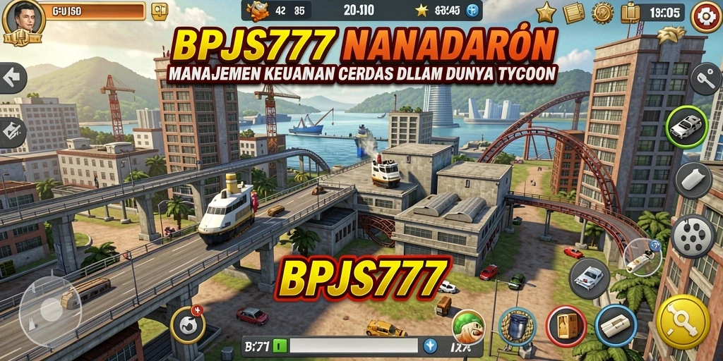 Tampilan gameplay seru dari BPJS777 dengan elemen Tycoon yang menantang.