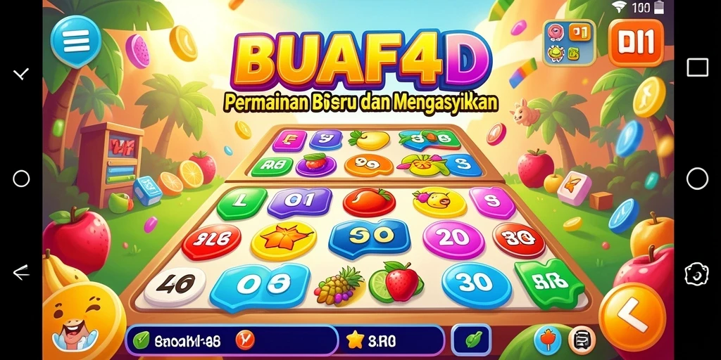 Tampilan gameplay BUAH4D yang mendebarkan saat bermain Bingo.