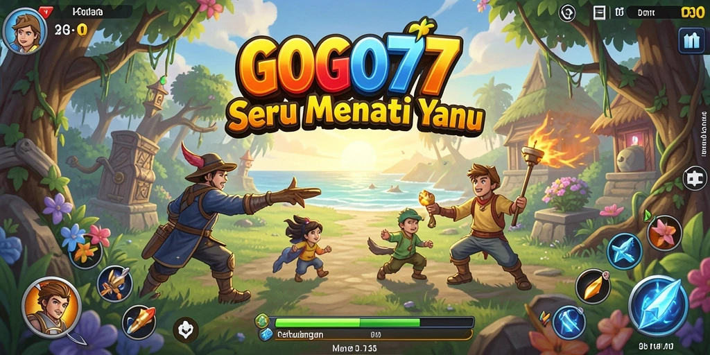 Screenshot gameplay GOGO77 menampilkan aksi seru dalam petualangan.