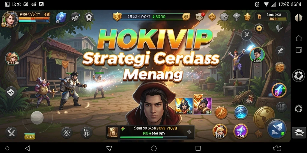 Tampilan gameplay HOKIVIP yang seru dan strategis.