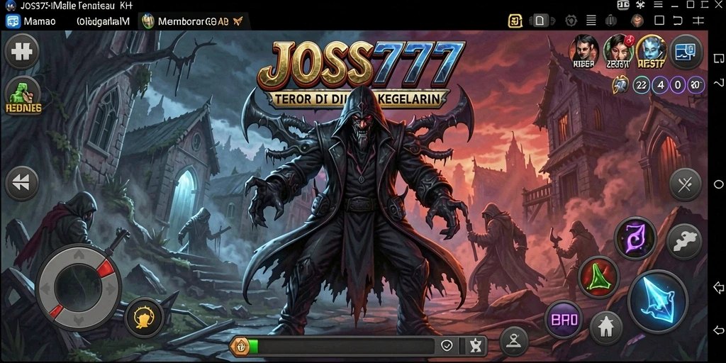 Screenshot gameplay JOSS777 penuh ketegangan dan misteri.