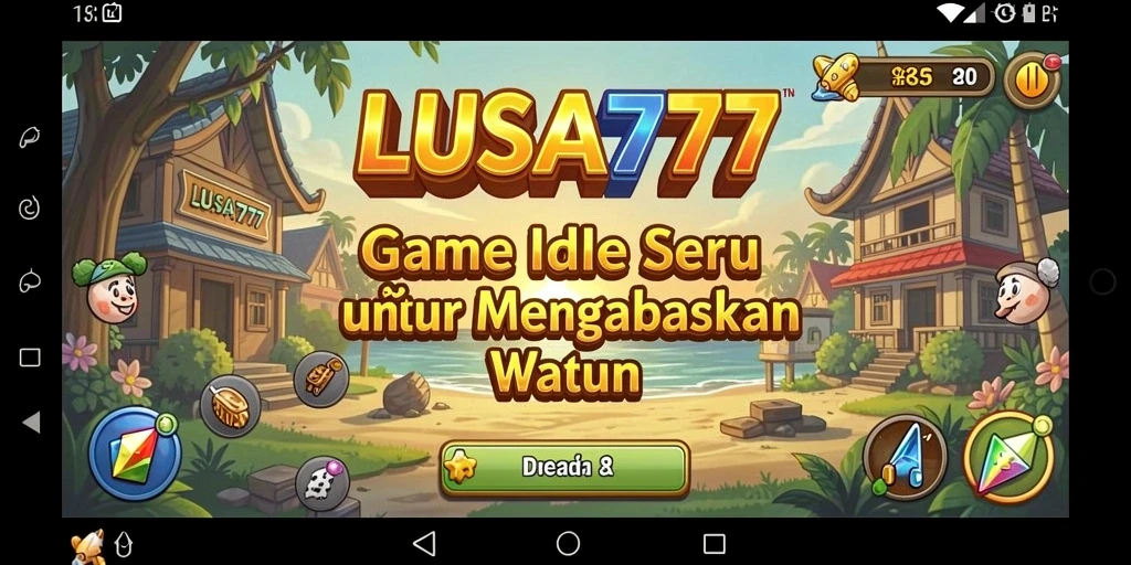 Tampilan gameplay LUSA777 yang seru dan menarik