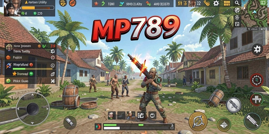 Tangkapan layar utama MVP789 menampilkan antarmuka pengguna yang sederhana dan disusun rapi.