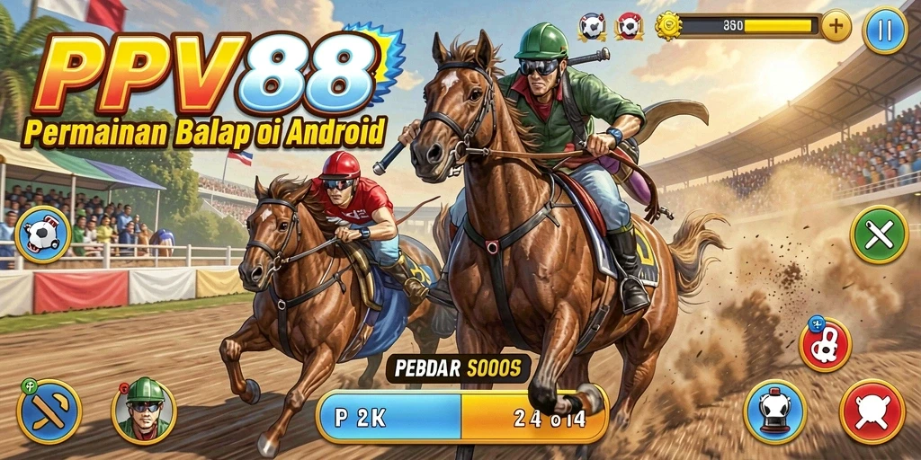 Tampilan gameplay balapan mendebarkan di PPV88 dengan grafis luar biasa.