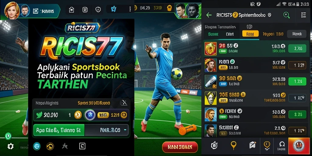 Tampilan utama gameplay RICIS77 yang menarik dan interaktif.