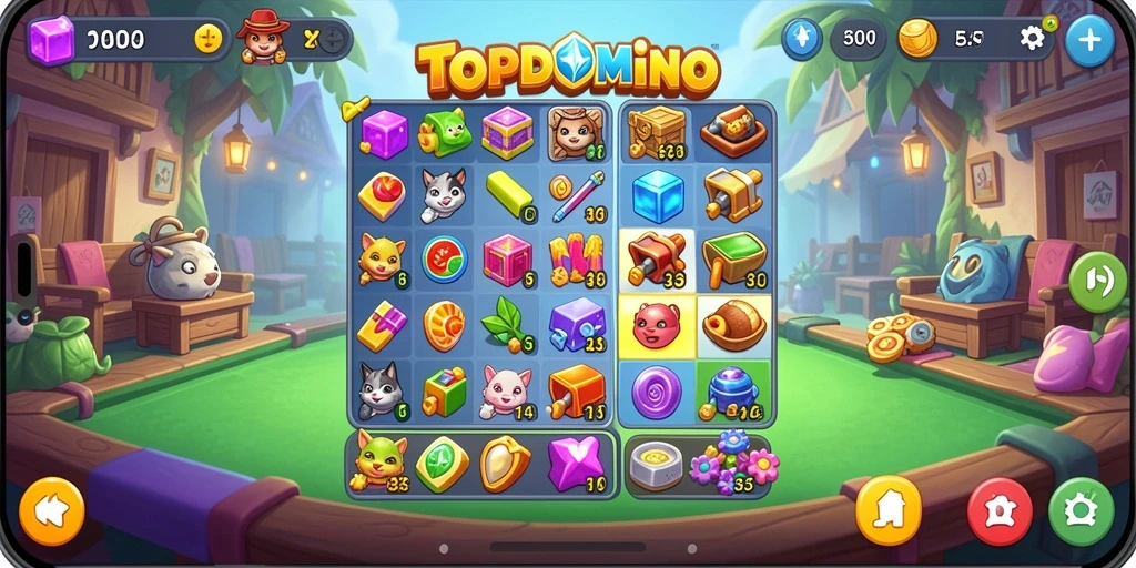 Gameplay seru dan menantang di TOPDOMINO.
