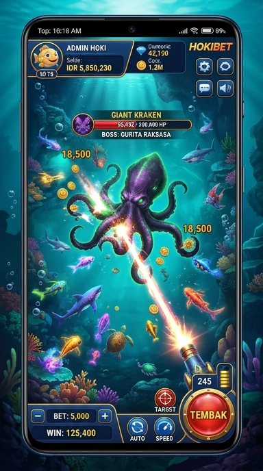 Screenshot aplikasi Hokibet yang menunjukkan kemudahan penggunaan.
